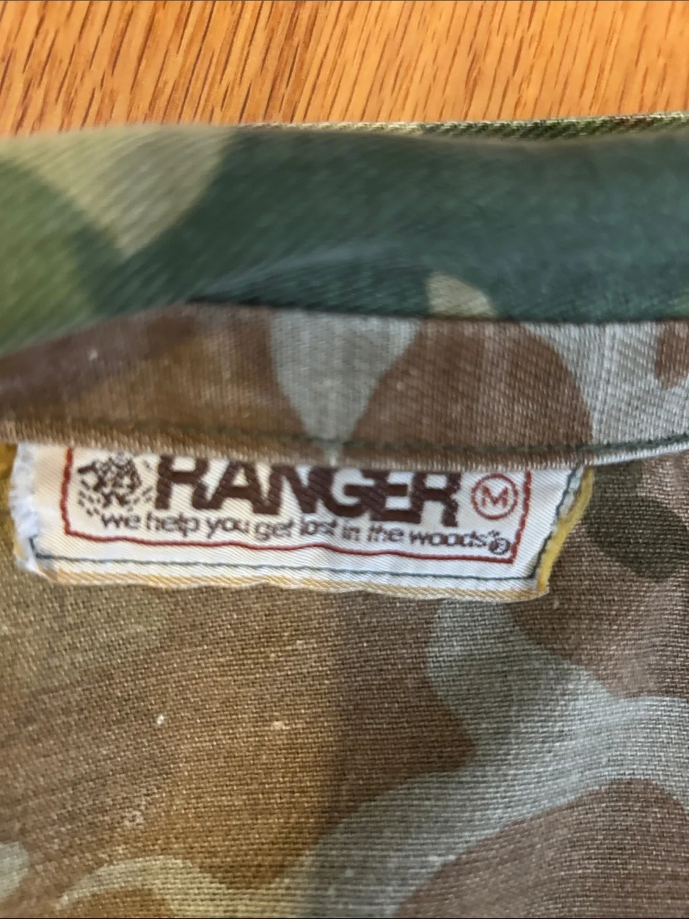 Ranger Military-Style Field Jacket in Green Camouflage